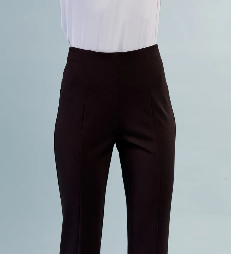 No Waistband Solid Techno Pants