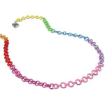 Rainbow Chain Necklace- Girls