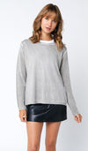 Double Layer Illusion Sweater Top