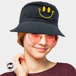 Reversible Smile Bucket Hat