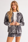 Vintage Washed Oversized Jacket
