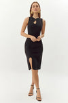 adelyn rae Kayla Wave Cut Sheath Dress