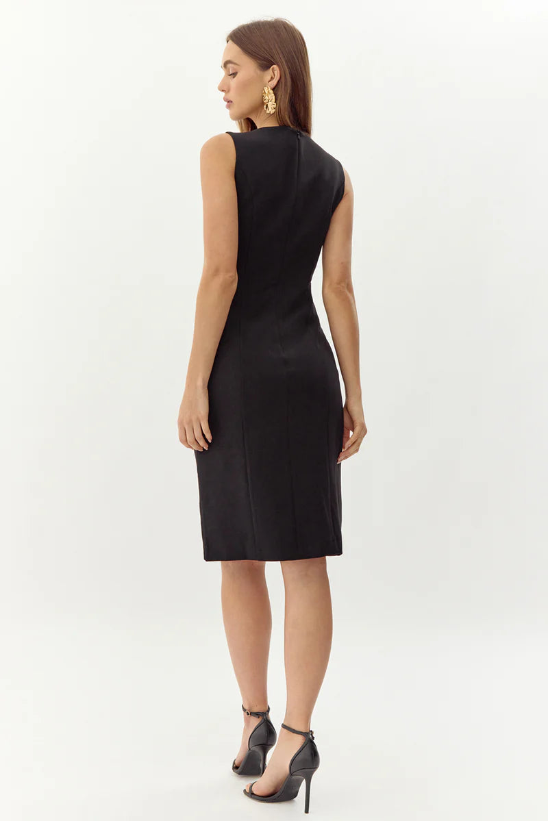 adelyn rae Kayla Wave Cut Sheath Dress