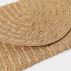 Gold Threads Mixed Straw Clutch Crossbody Bag