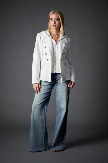 Blue Revival Helen Hooded Blazer