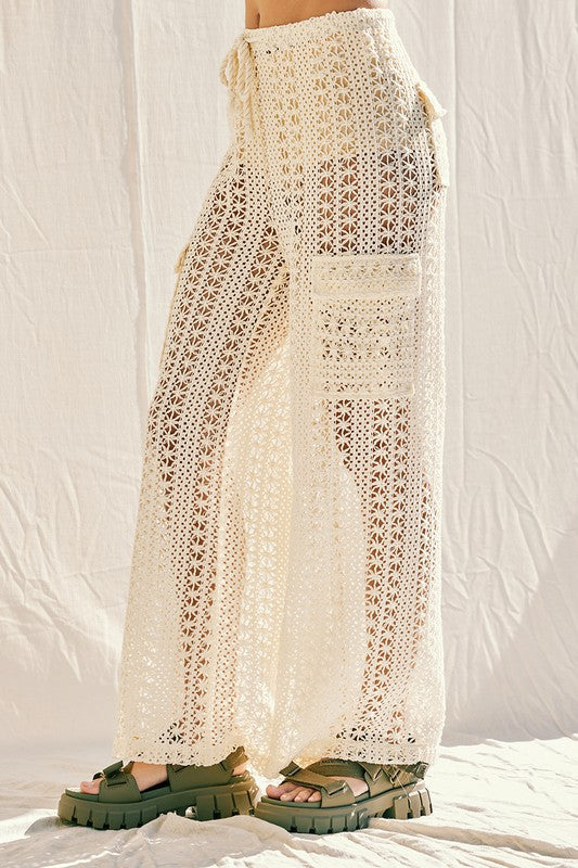Crochet Lace Pants