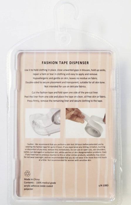 Fashion Tape With Dispenser