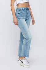 27” Inseam Tracey High Rise Cropped Straight