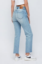 27” Inseam Tracey High Rise Cropped Straight