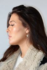 Tibetan Circle Drop Earring