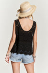 Casual Crochet Tank Top