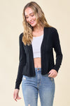 Cropped Bolero Shrug Cardigan Sweater