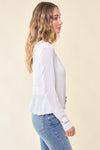 Cropped Bolero Shrug Cardigan Sweater