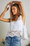 Casual Crochet Tank Top