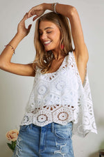 Casual Crochet Tank Top