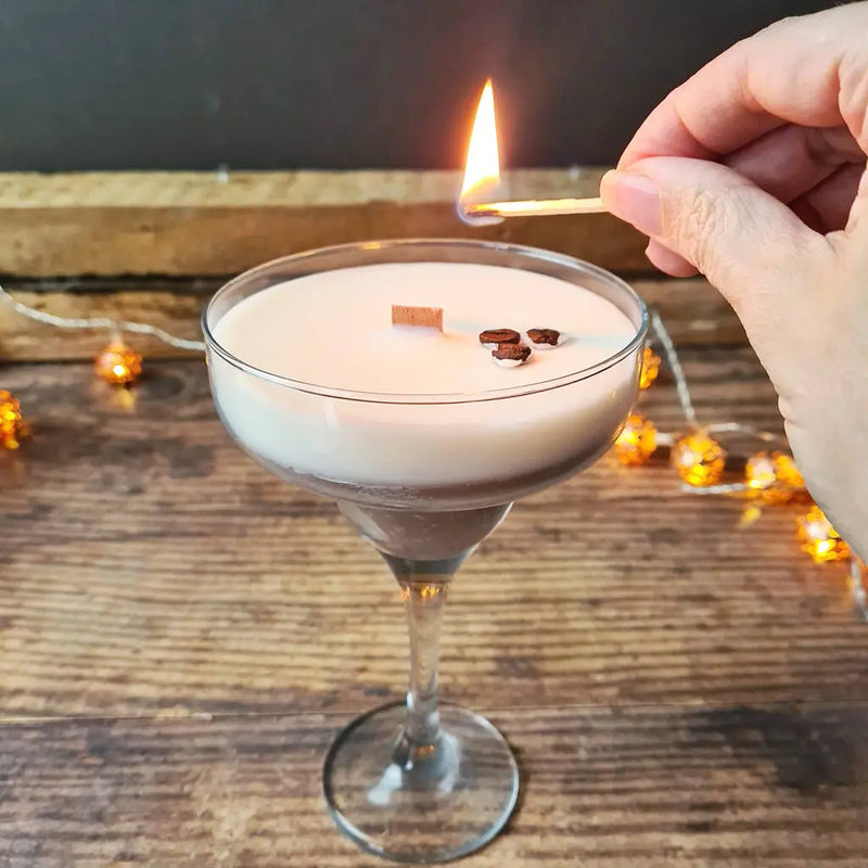 Espresso Martini Scented Cocktail Candle