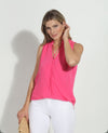 Surplice Sleeveless Top