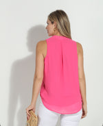 Surplice Sleeveless Top