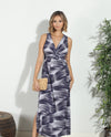 Twist Sleeveless Maxi Dress