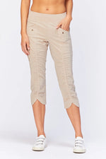 XCVI Iris Crop Pants - Sand