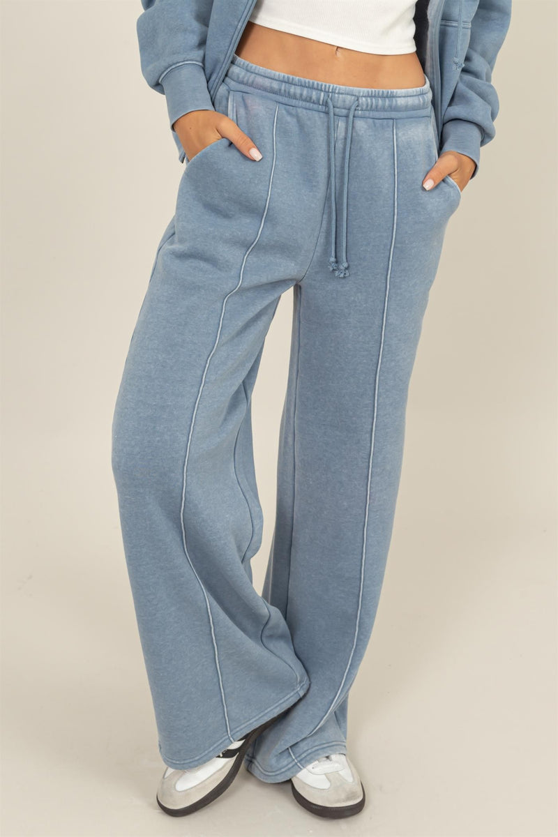 High Waist Drawstring Pants