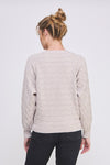 Dolman Fine Gauge Cable Knit