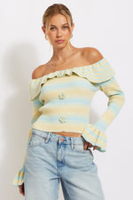 Multi Off Shoulder Sweater