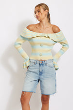 Multi Off Shoulder Sweater