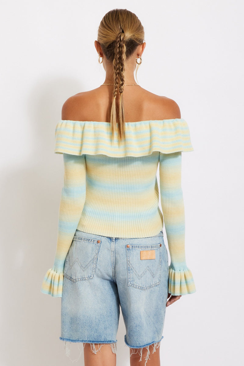 Multi Off Shoulder Sweater