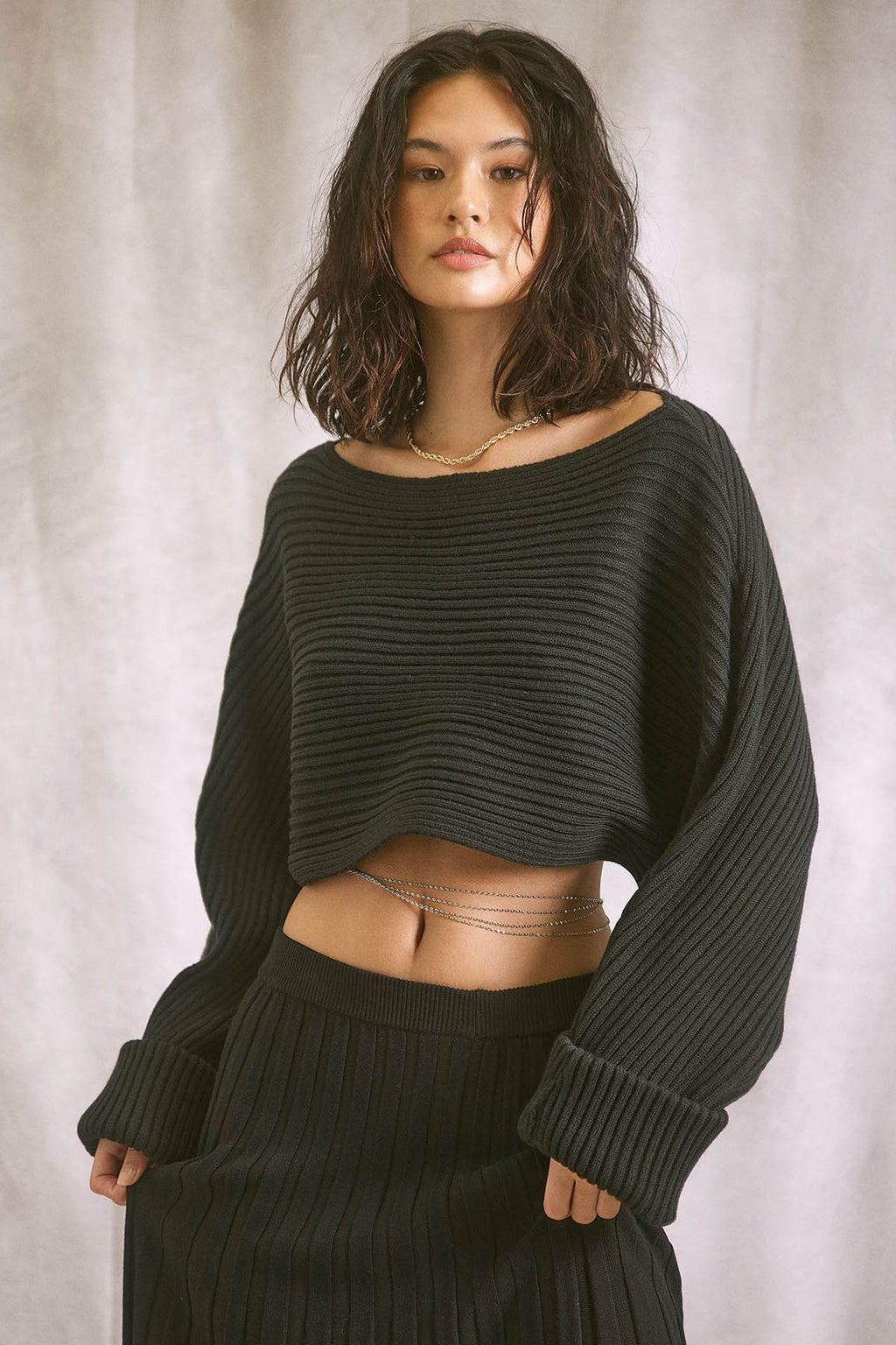 Knit Slouchy Sweater