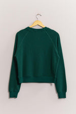 Raglan Sleeve Pocket Sweatshirt