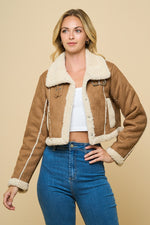 Short Faux Fur Jacket