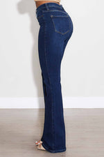 Mid Rise Western Bootcut Jeans