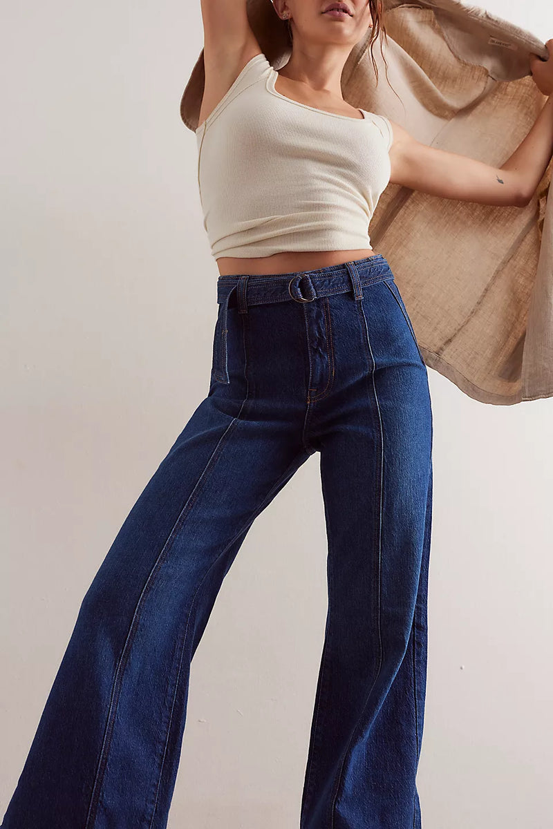 Free People Ryla A-Line Jeans