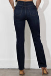 High Rise Slim Straight With Shaper