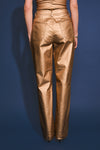 Foil Stretchy Straight Pants