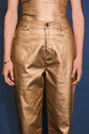 Foil Stretchy Straight Pants