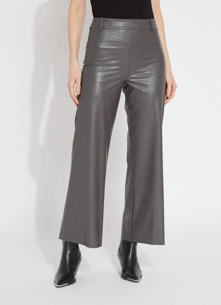 Lysse Hi Waist Vegan Leather Wide Leg Pants – TandyWear Lysse Hi Waist Vegan Leather Wide Leg Pants – TandyWear