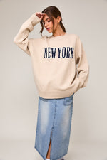 Long Sleeve Round Neck Sweater