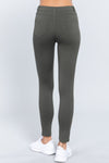 5 Pocket Ponte Mid Rise Skinny Pant
