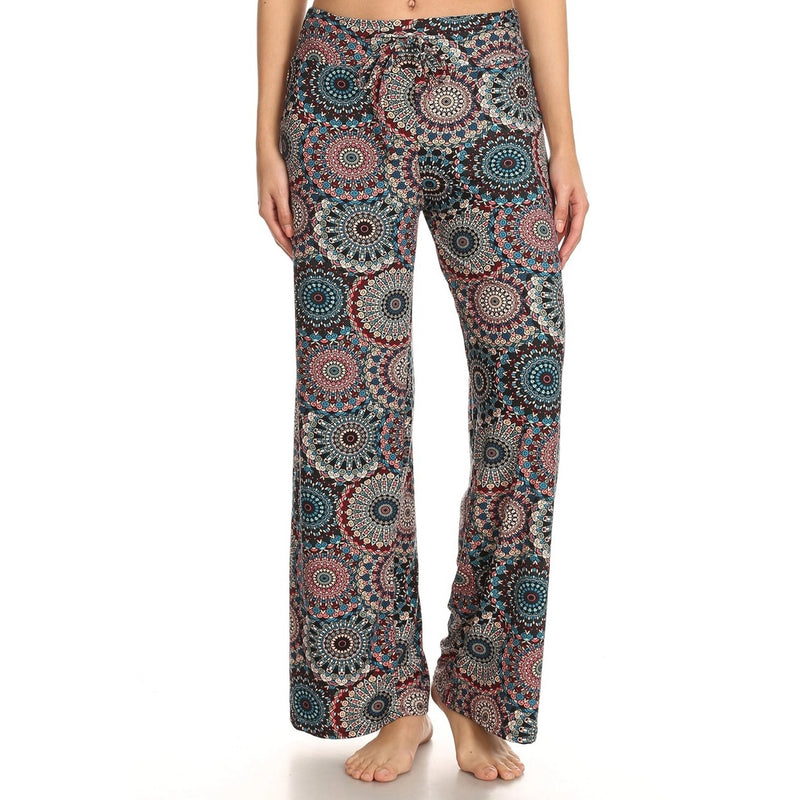 Buttery Soft Printed Drawstring Pajama Pants