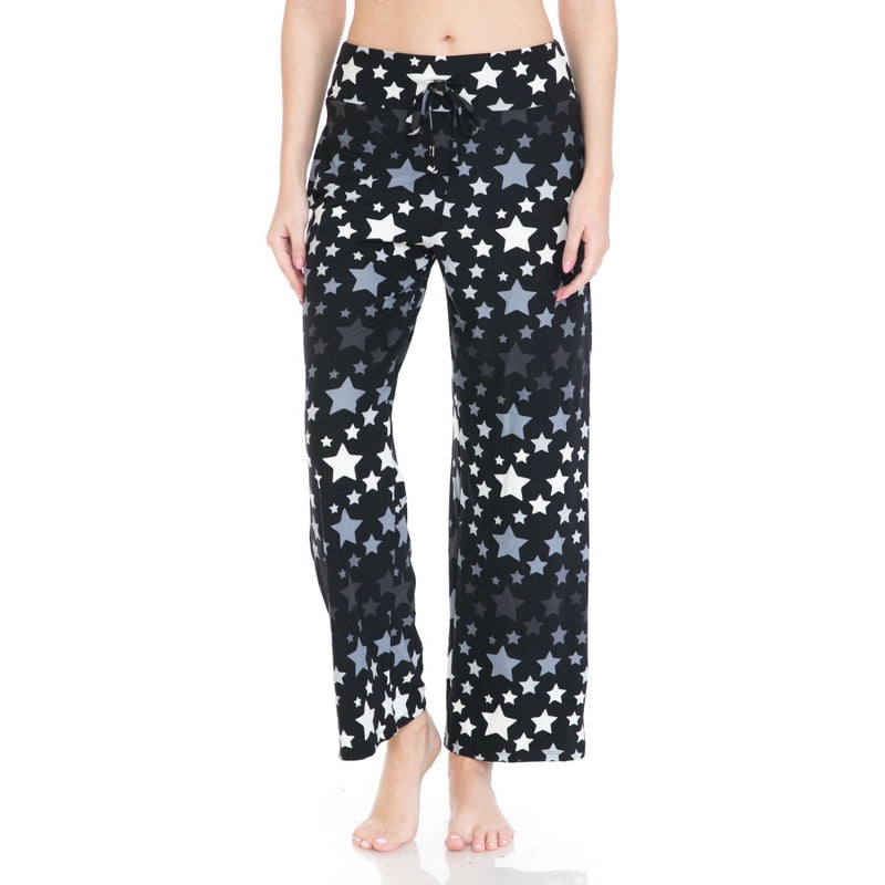 Buttery Soft Printed Drawstring Pajama Pants