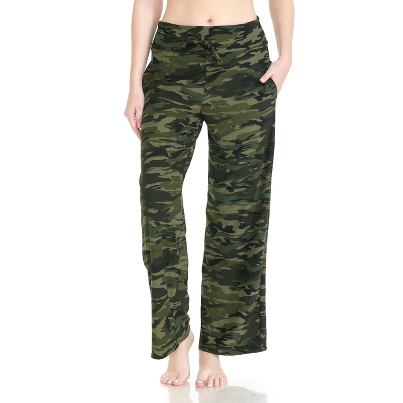 Buttery Soft Printed Drawstring Pajama Pants