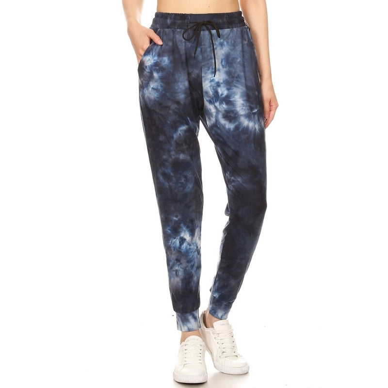 Buttery Soft Printed Drawstring Jogger Pants