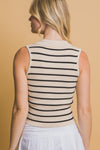Ribbed V-Neck Tank Top