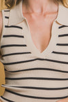 Ribbed V-Neck Tank Top