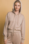 Zip Up Sweater Hoodie