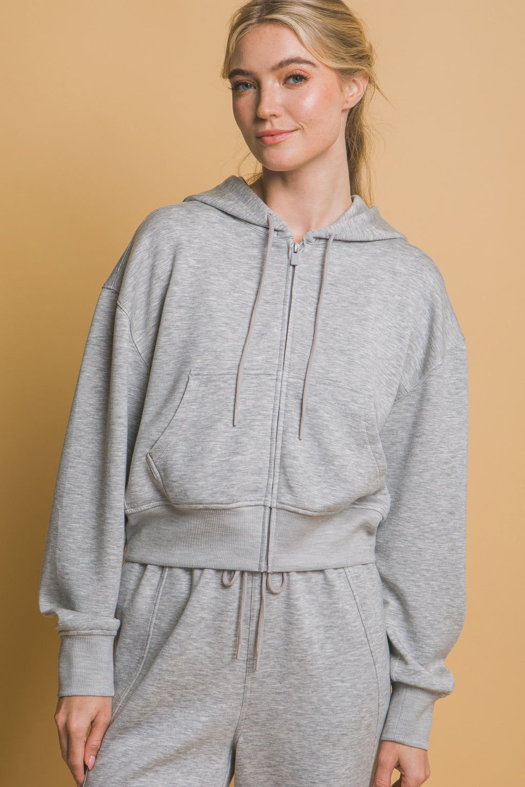 Zip Up Sweater Hoodie