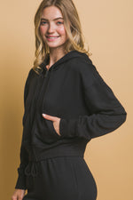 Zip Up Sweater Hoodie