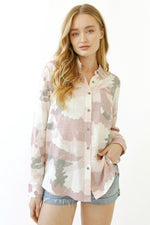 Camo Button Down Shirt